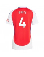 Arsenal Ben White #4 Hjemmedrakt Dame 2024-25 Korte ermer